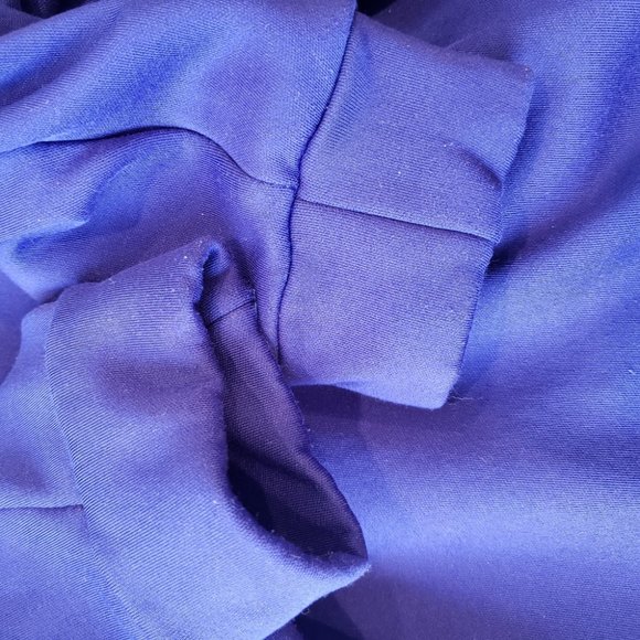 Nike Mockneck Oversize Pullover Sweater Side Zipper Size Small Blue - Picture 15 of 16